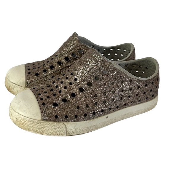 Native Jefferson Silver Bling Child Size 9 - Picture 1 of 9